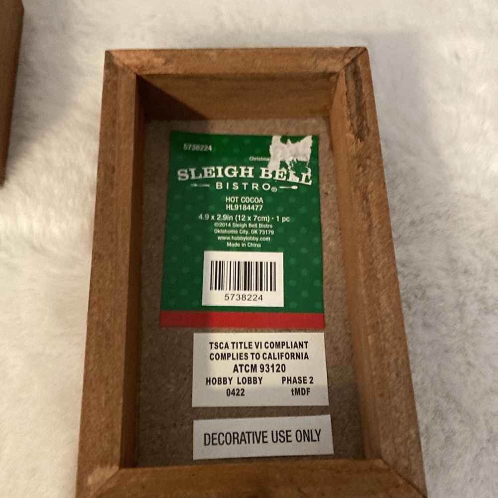 Hot Cocoa Bar Tabletop Signs - Picture 6 of 8